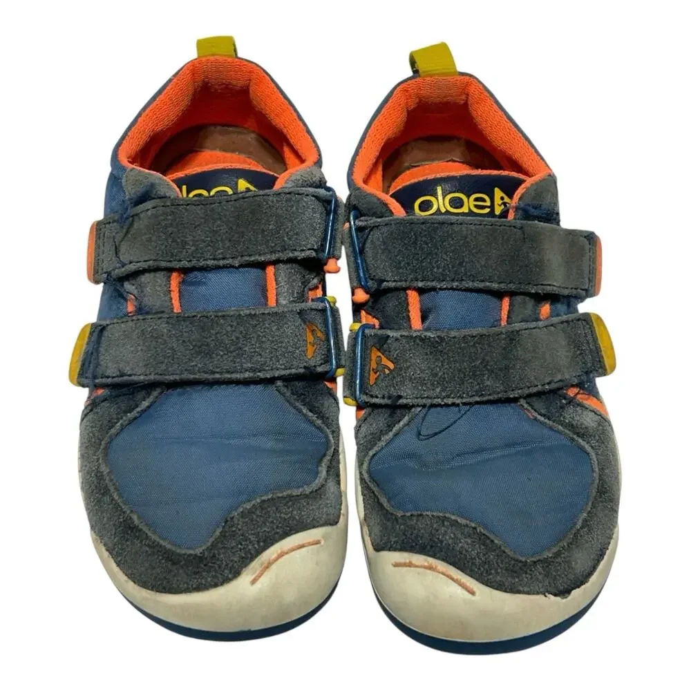 Plae Ty Sneakers Kids Size 11.5 Boys Girls Blue Orange